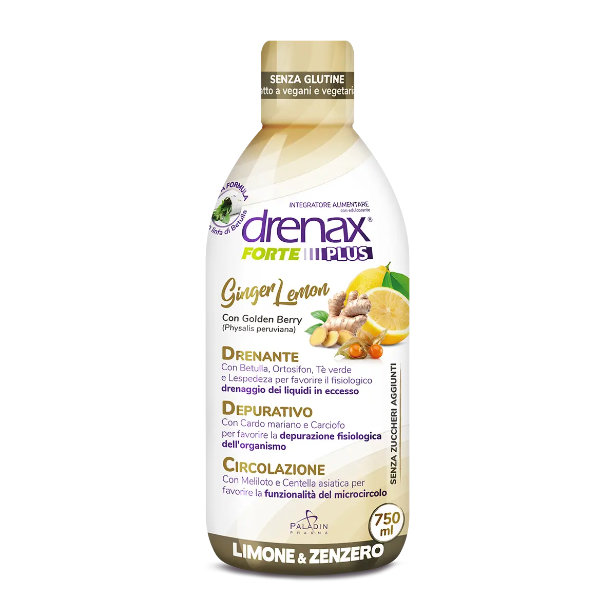Drenax Forte Ginger Lemon Plus 750ml - 2021